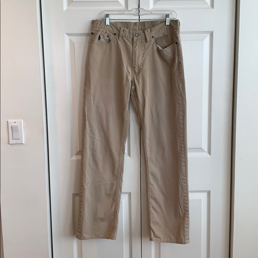 Ralph Lauren Chinos 34 x 32 Straight Leg 605
